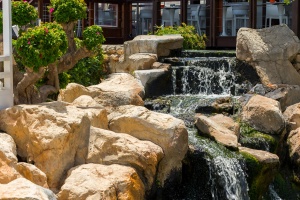 landscaping waterfall evansville and Newburgh Indiana